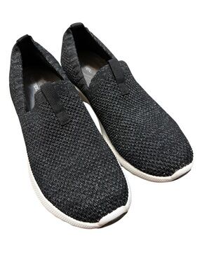 Aetrex Women's Angie Slip On Sneaker Black Size 8.5